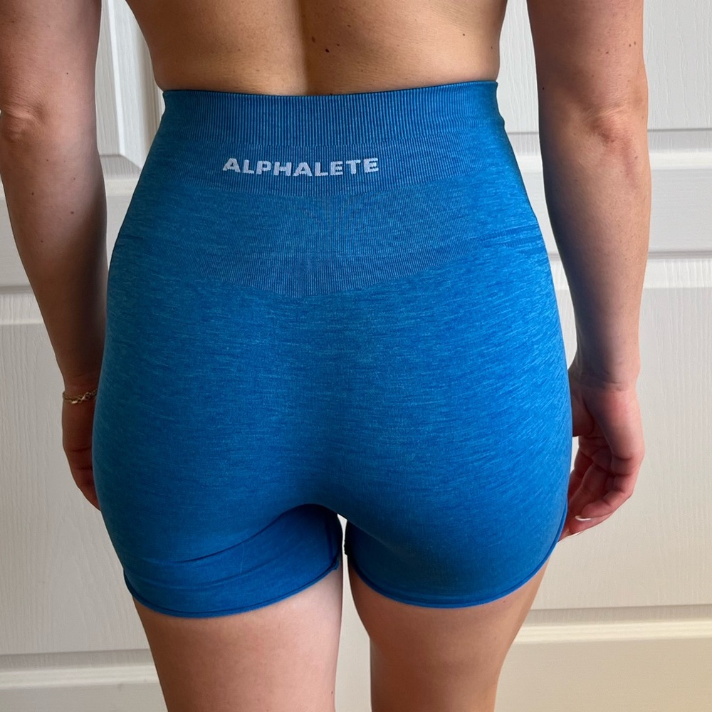 Alphalete blue shorts